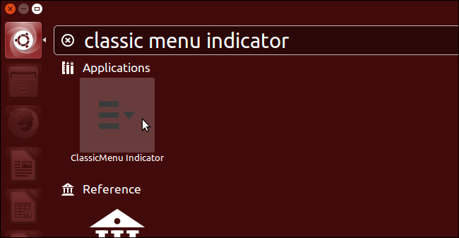 Запуск ClassicMenu Indicator