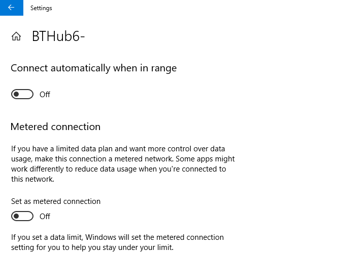 Отключение автоматического подключения к Wi‑Fi в Windows 10