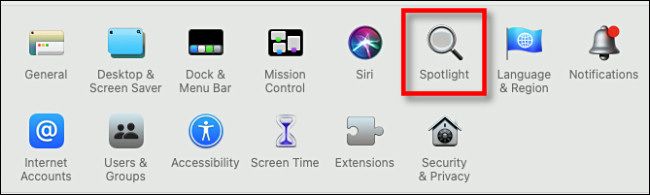 В System Preferences кликните