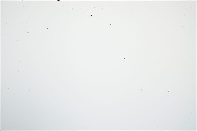 Крупный план контрольного снимка, фрагмент сенсора