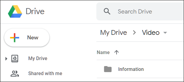 Изображение: скопированная папка в веб-интерфейсе Google Drive после синхронизации