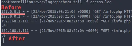 Модуль rpaf в логах Apache