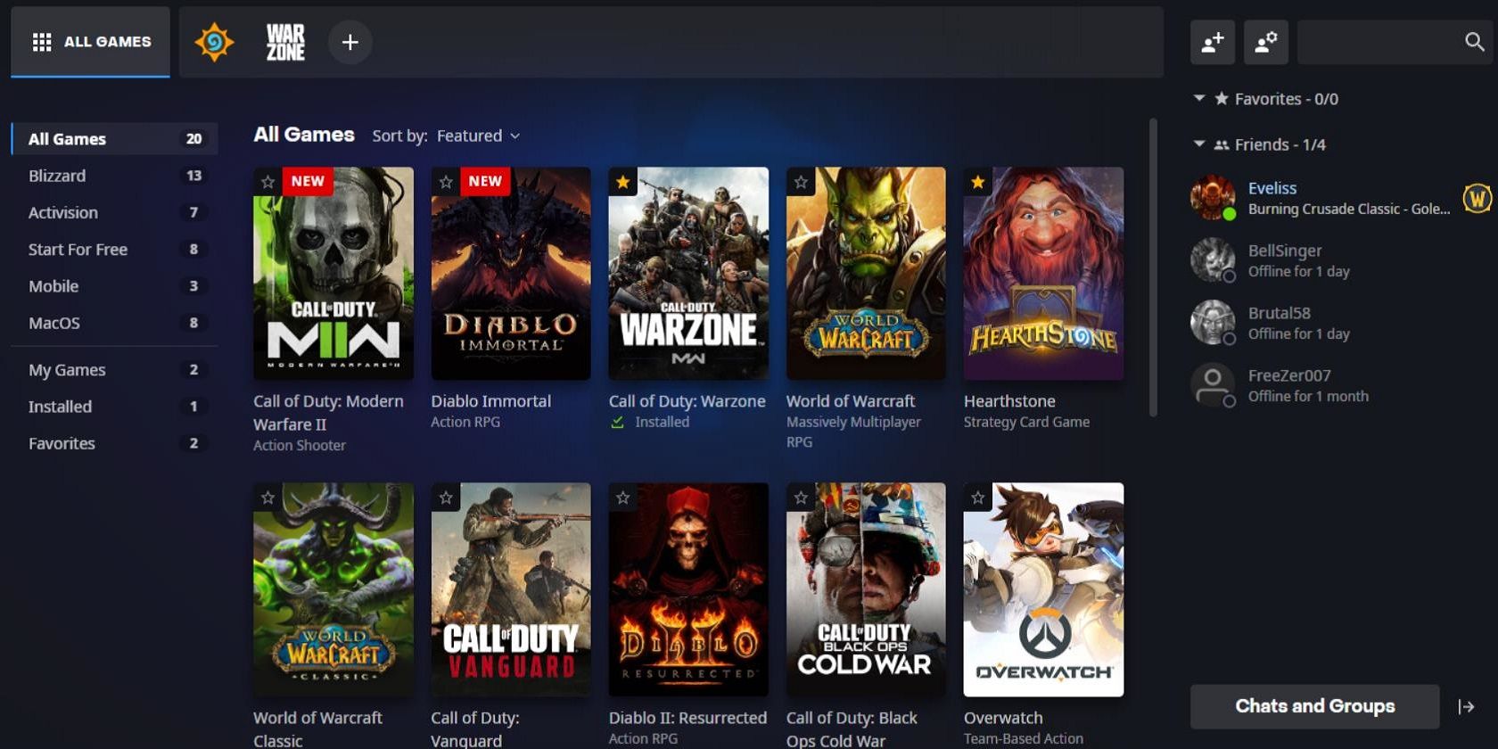 Исправить ошибку BLZBNTAGT000008A4 в Battle.net