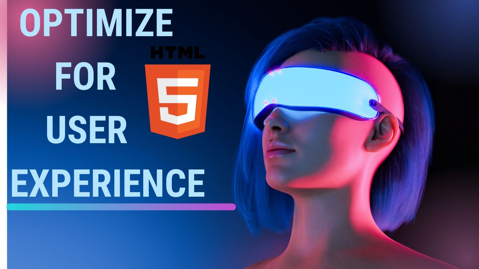 Градиентное изображение в синих тонах, символизирующее пользовательский опыт.