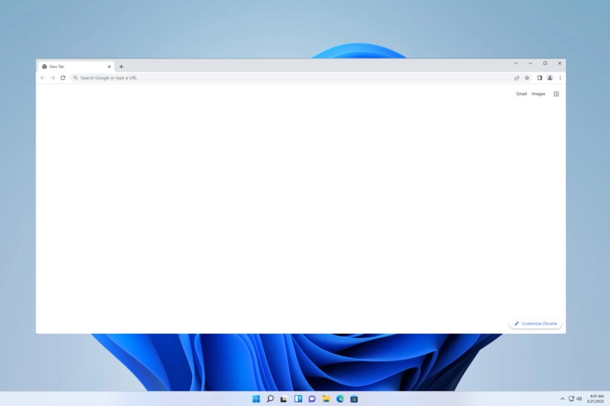 Белый экран в Google Chrome — как исправить