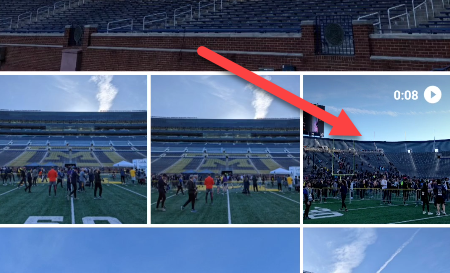 Выберите видео для обрезки.