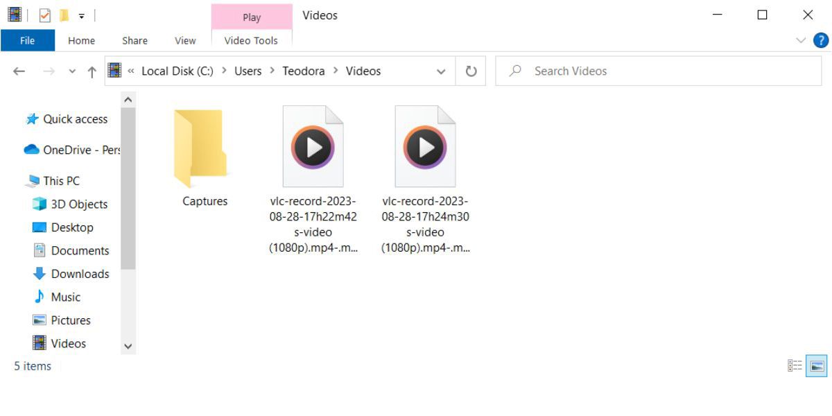 Как найти файлы, обрезанные в VLC