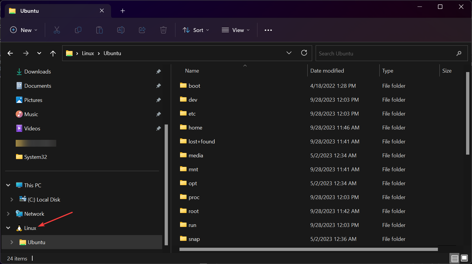 Смонтированный дисковый ресурс в Проводнике
