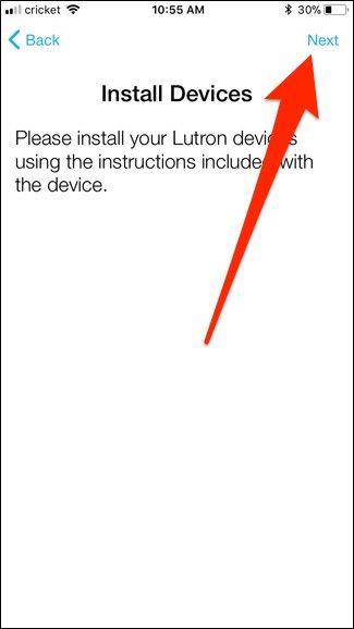 Экран добавления устройства, инструкция для Smart Bridge