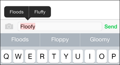 Выбор альтернативы в строке подсказок