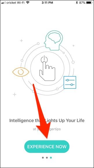 Экран регистрации аккаунта EufyHome