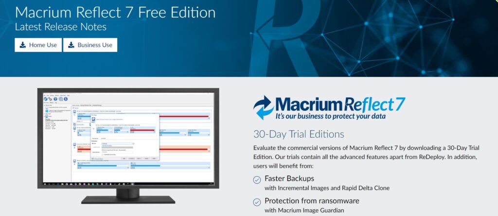 Скриншот процесса клонирования диска в Macrium Reflect