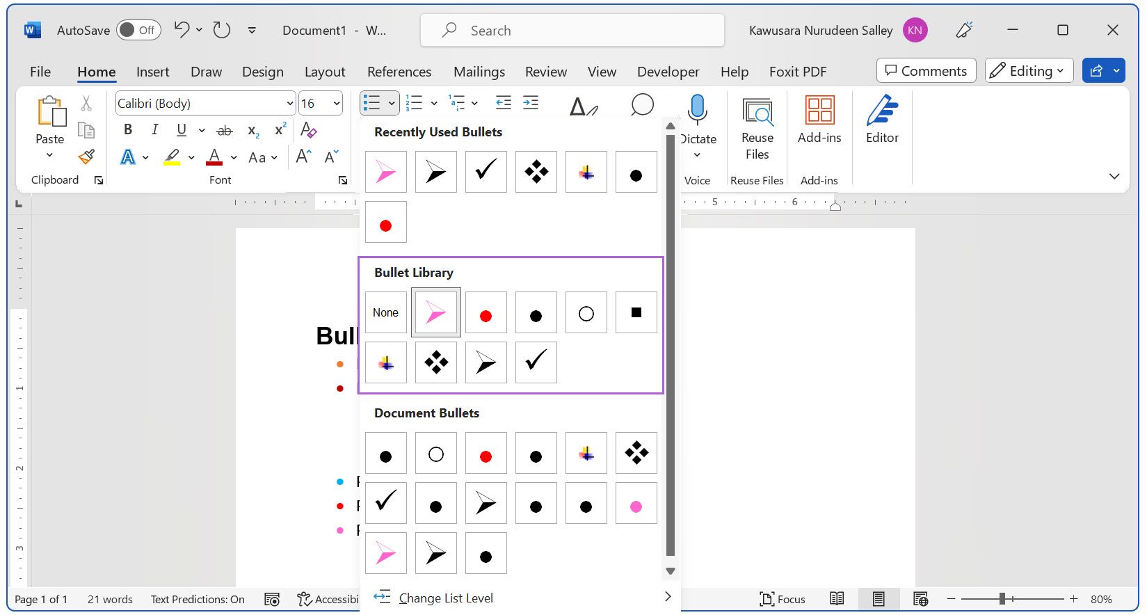 Кастомный маркер сохранён в библиотеке