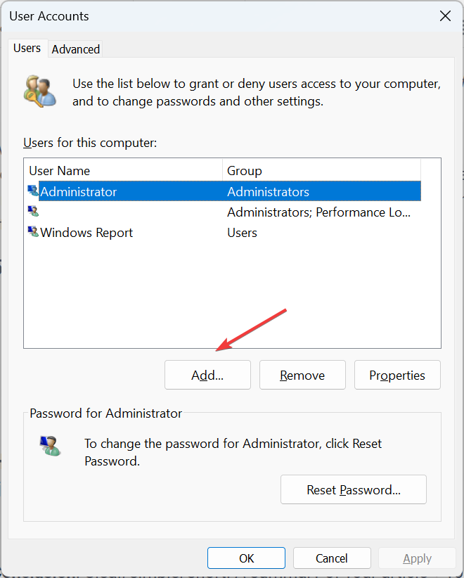 Добавить пользователя