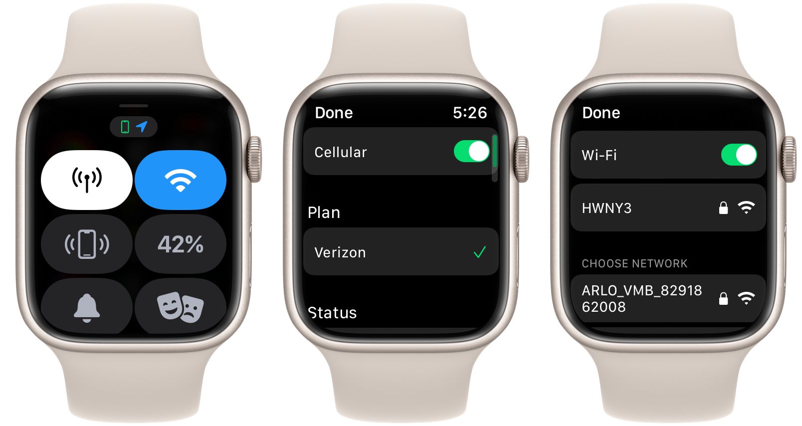 Control Center на Apple Watch: руководство
