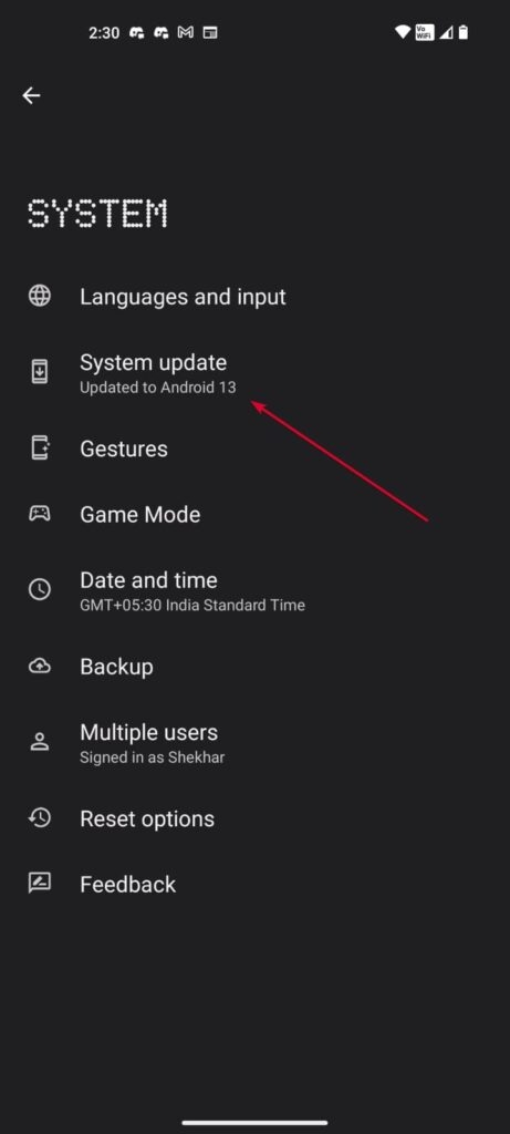 Обновление системы Android — проверка наличия апдейтов