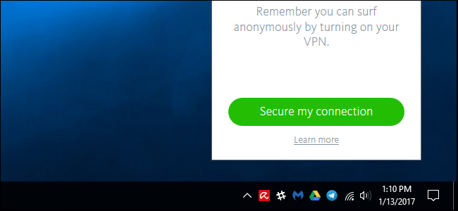 Отключить уведомления, звуки и дополнения Avira