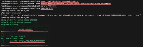 Rocket.Chat с Nginx