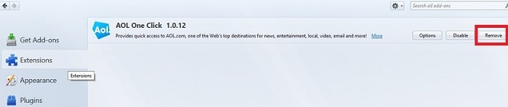 удаление тулбара Firefox 2