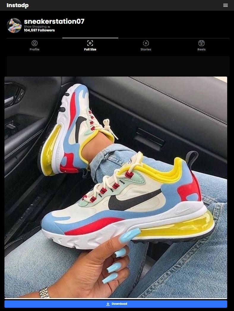 Нажмите Full Size и скачайте аватар