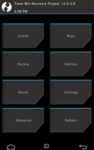 TWRP Recovery на Sony Xperia Z5