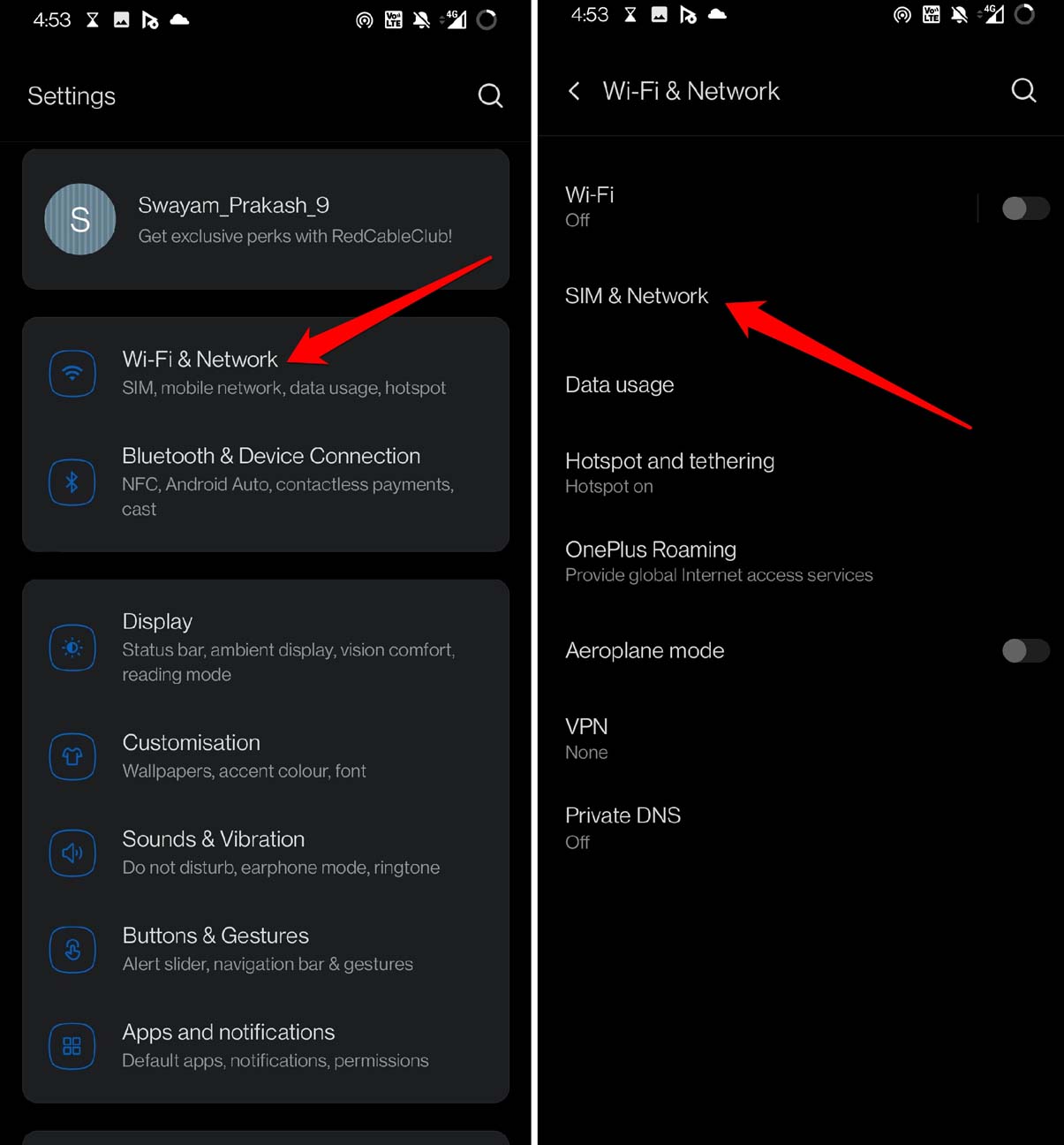 Настройки WiFi на Android