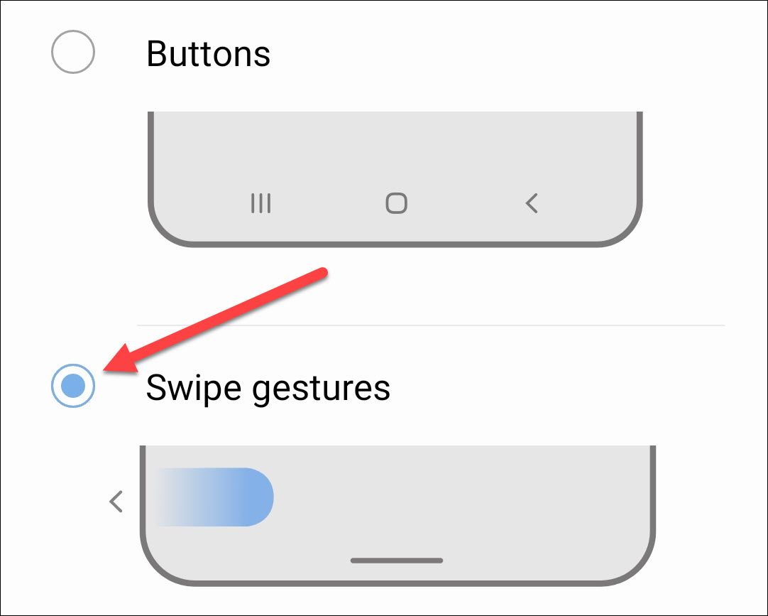 navigation bar choices