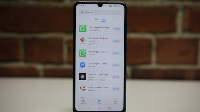 Поиск приложений в Petal Search