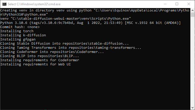 Клиент WebUI скачивает и устанавливает ресурсы