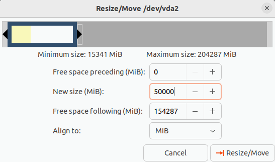 Ubuntuhome Resizefinish