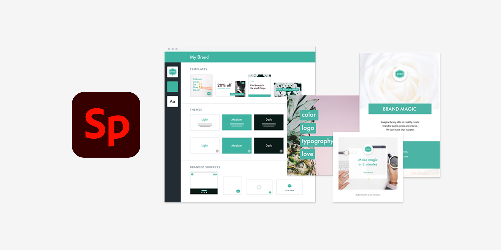 Создать и стандартизовать бренд в Adobe Spark
