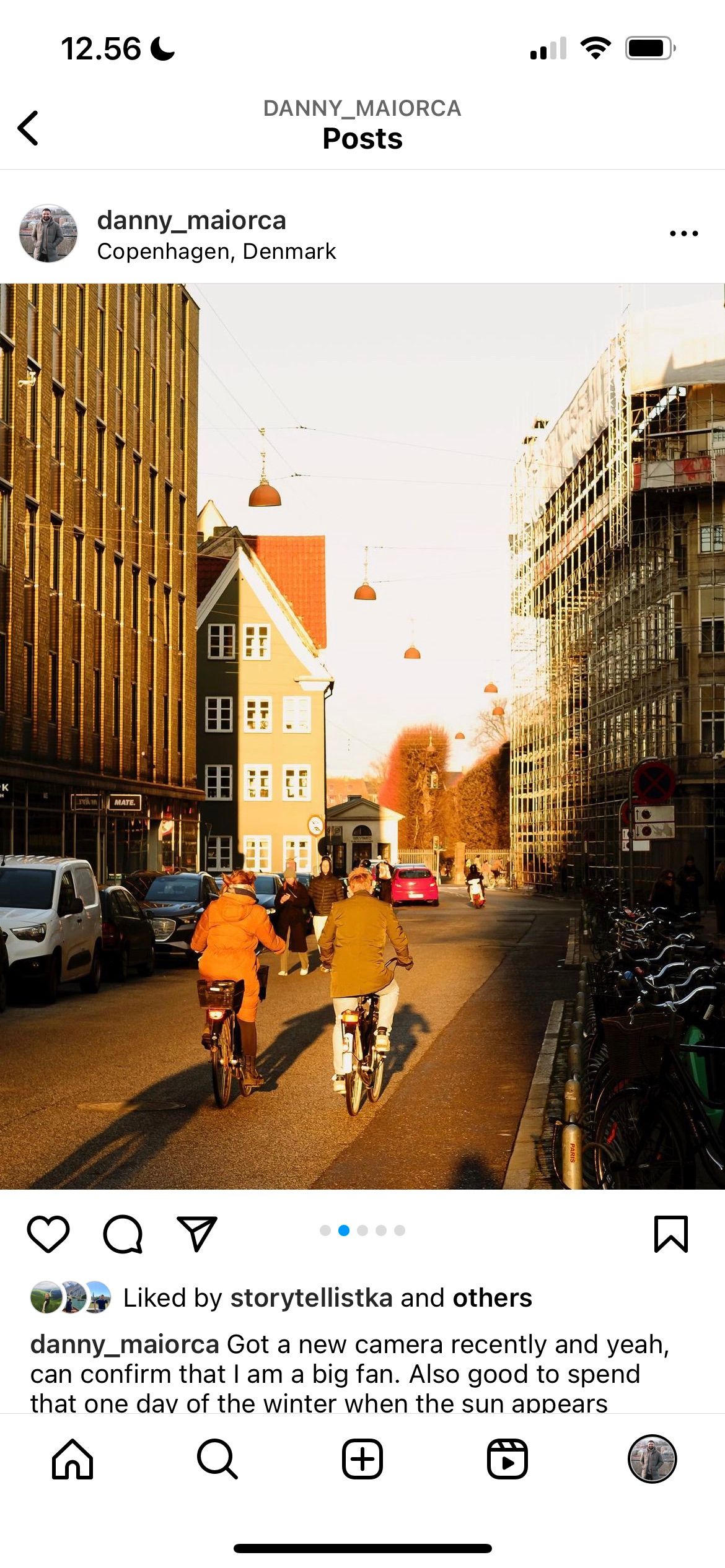 IG Carousel Post Screenshot