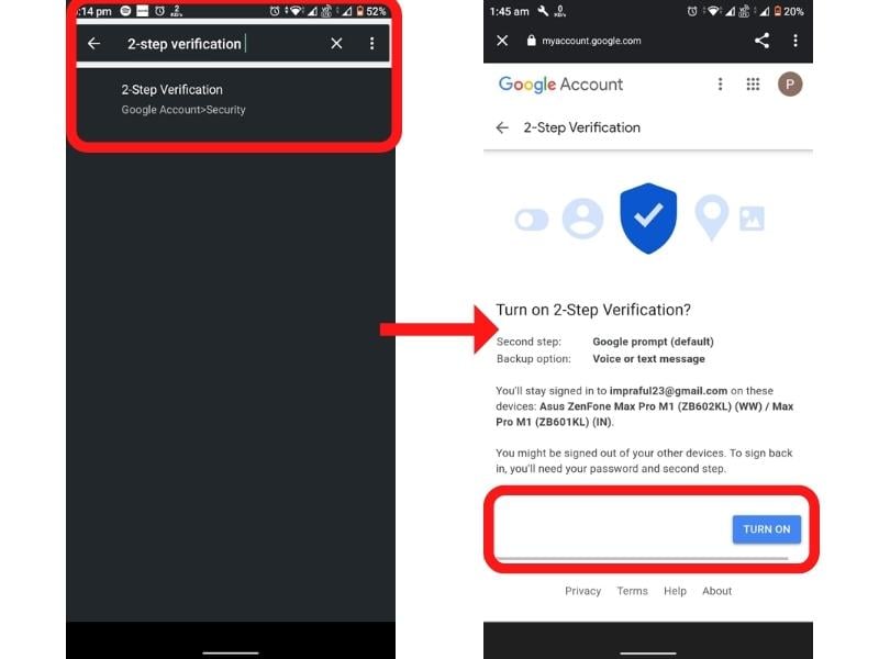 Добавление резервного номера