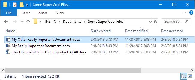 Пример сортировки файлов по