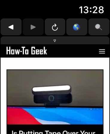 Интерфейс Parrity на Apple Watch