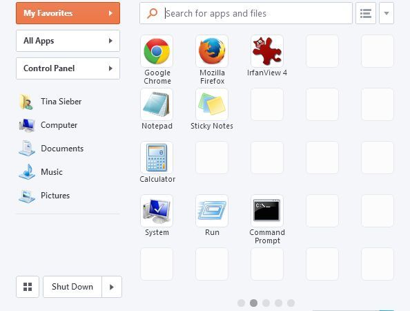 Pokki Start Menu View