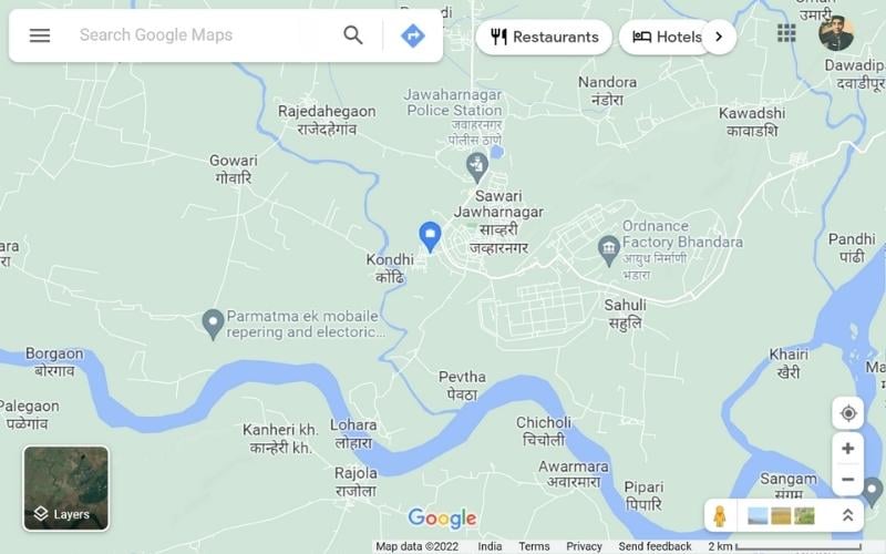 открыть google maps в браузере
