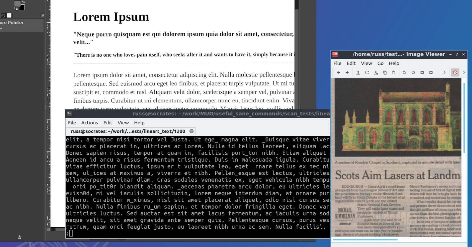Инструменты scanimage — полезные команды и пример вывода