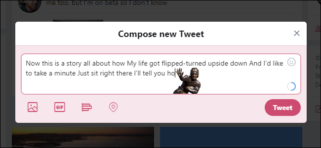 Скрыть твиты длиннее 140 символов