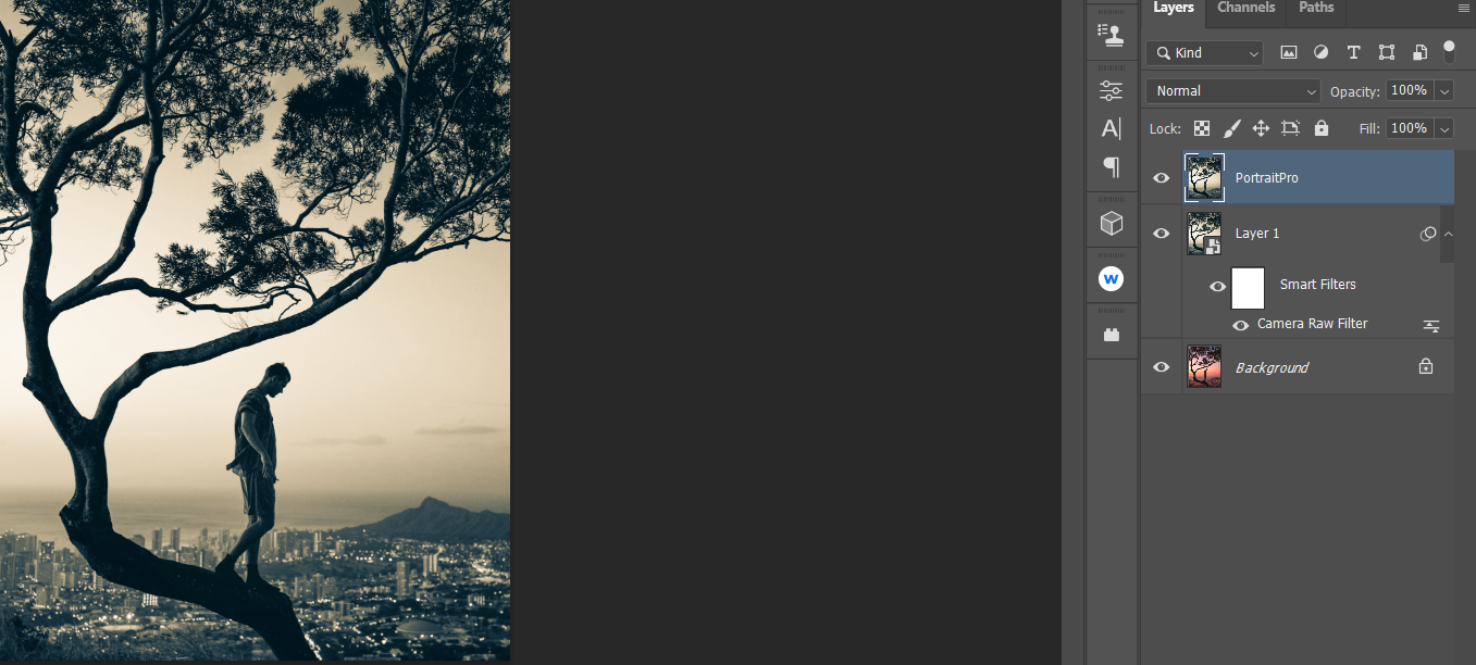 Результат правок, добавление новых слоёв