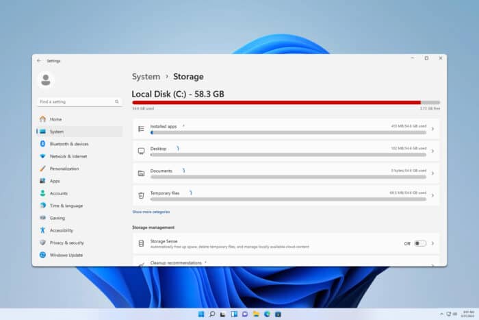 Очистка диска C в Windows 11 без форматирования