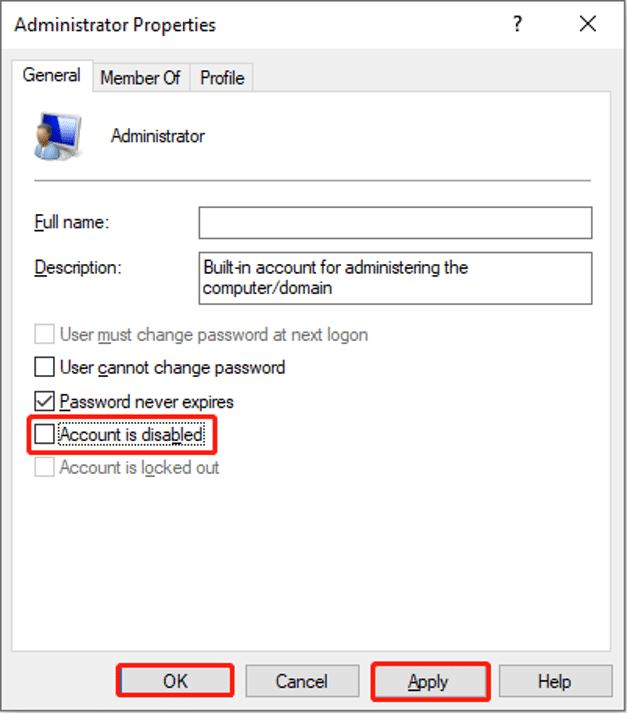 Снимите галочку с 