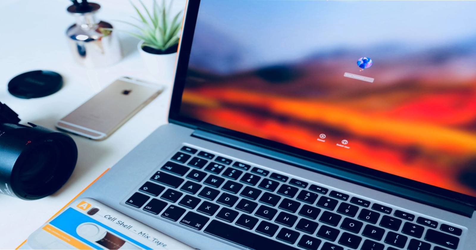 Экран входа LightDM на Linux