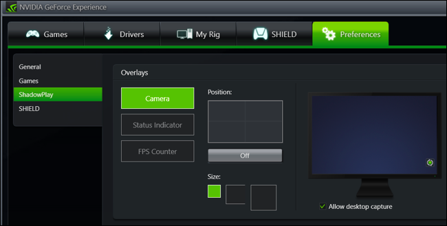 Разрешение захвата рабочего стола для OpenGL-игр
