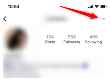 Коснитесь значка меню.