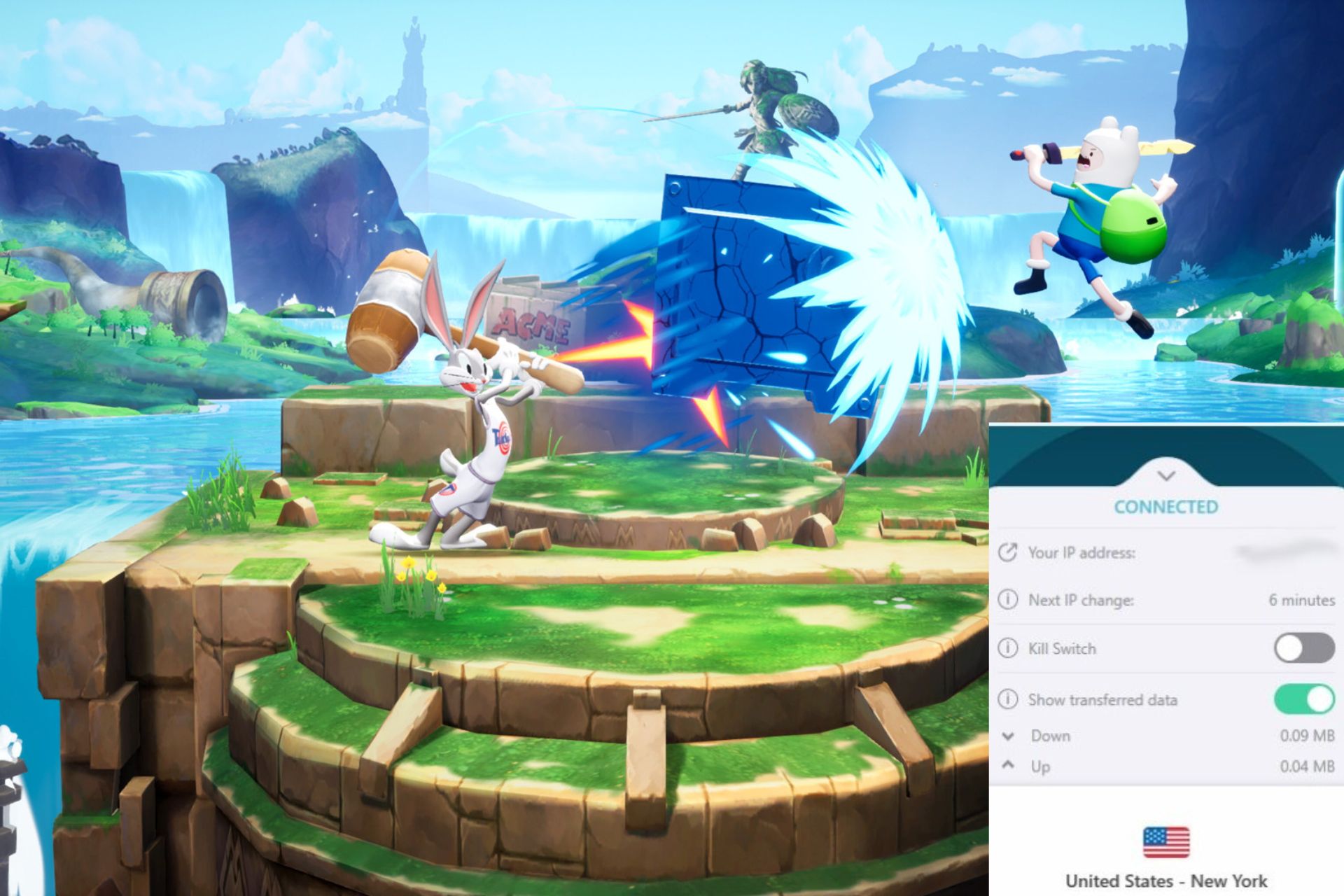 Surfshark VPN для устранения лагов MultiVersus