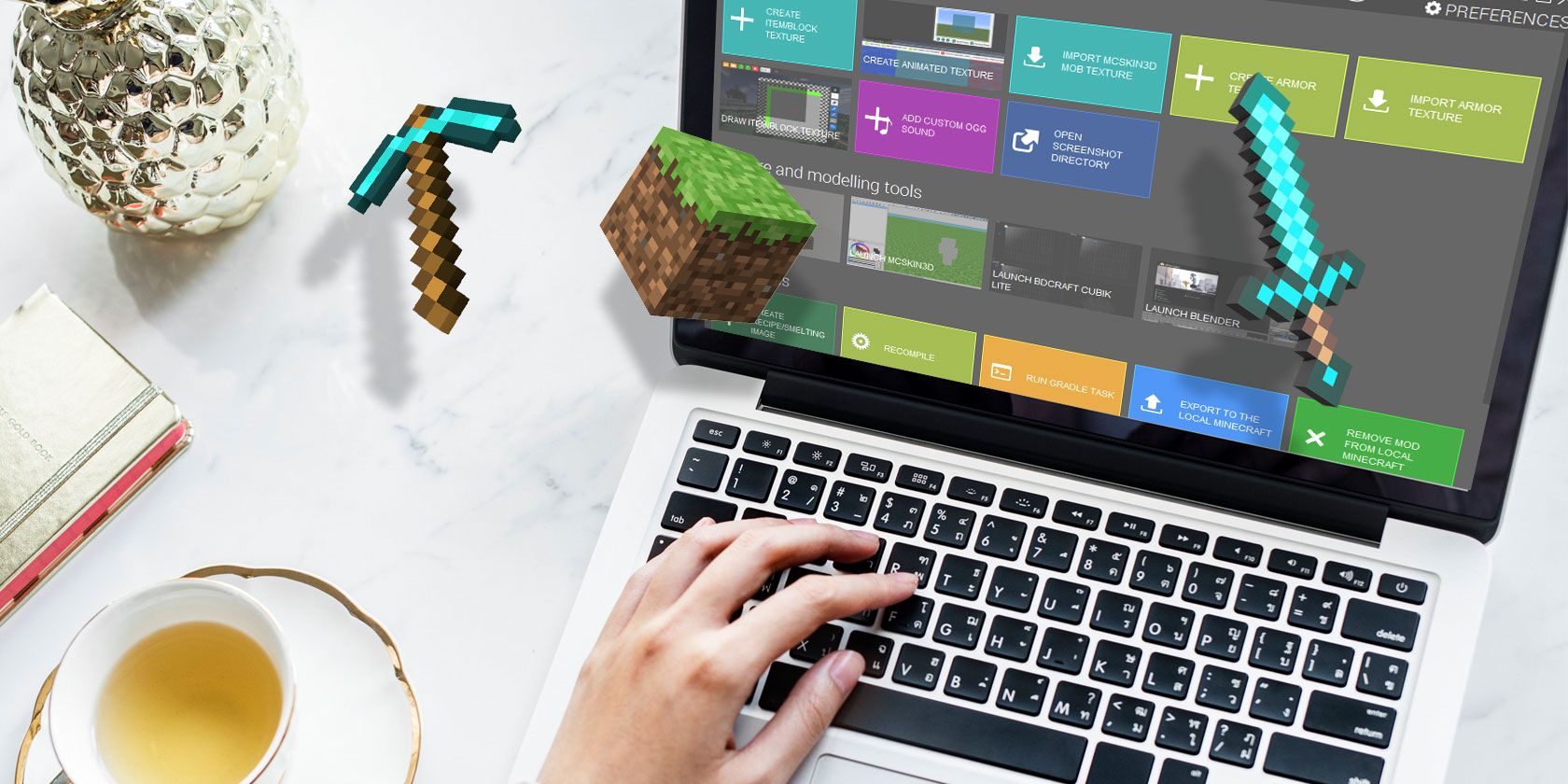 Создать мод Minecraft с MCreator