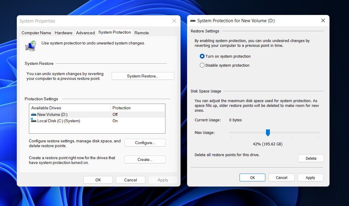 Ошибка 0x80042306: не создаётся точка восстановления