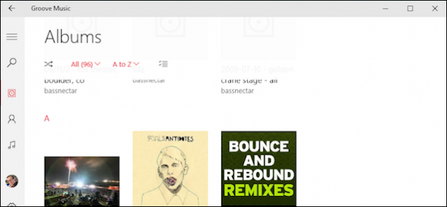 Groove Music в Windows 10: добавить и организовать музыку