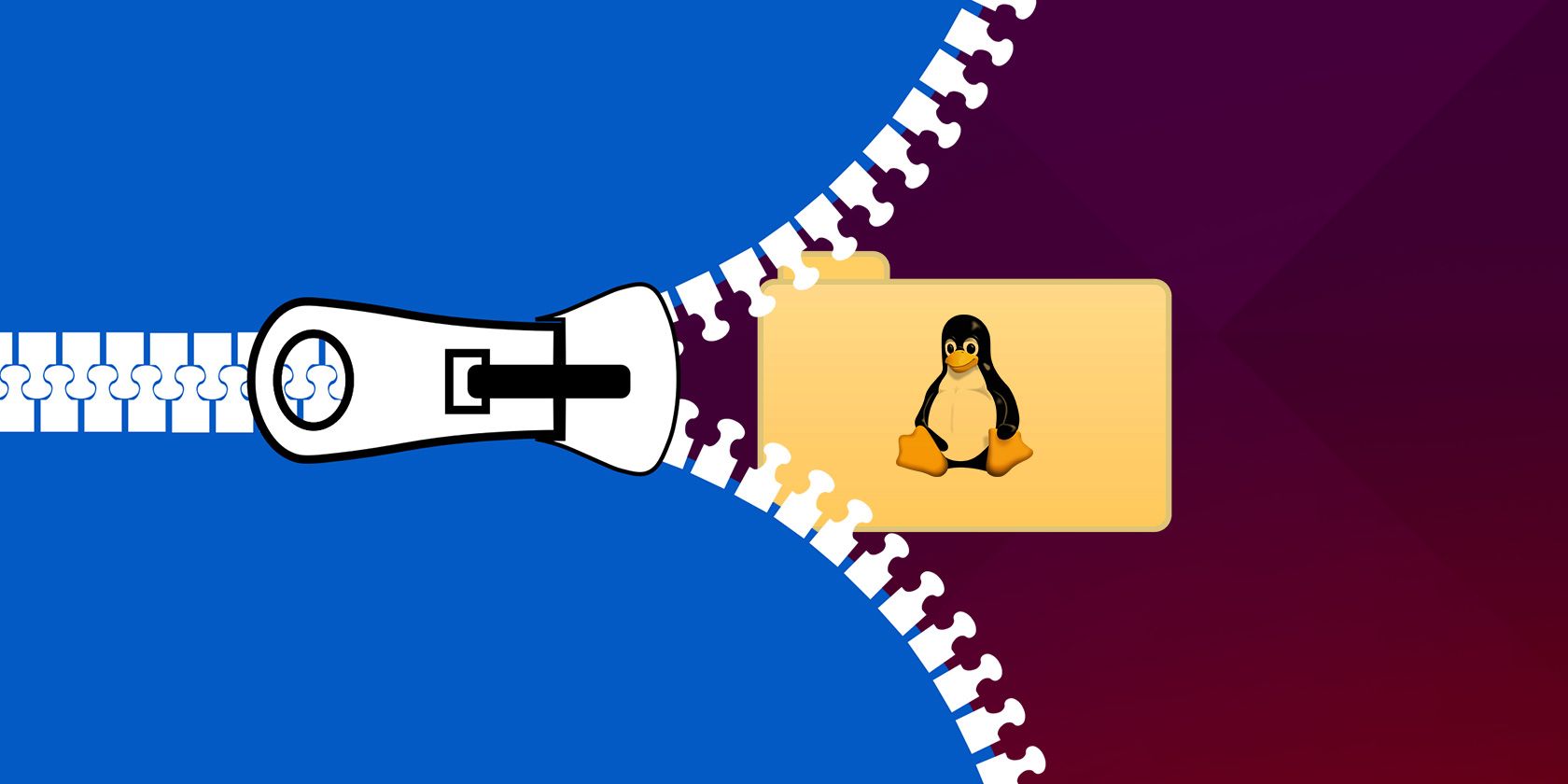 Как zip-овать папку в Linux — руководство